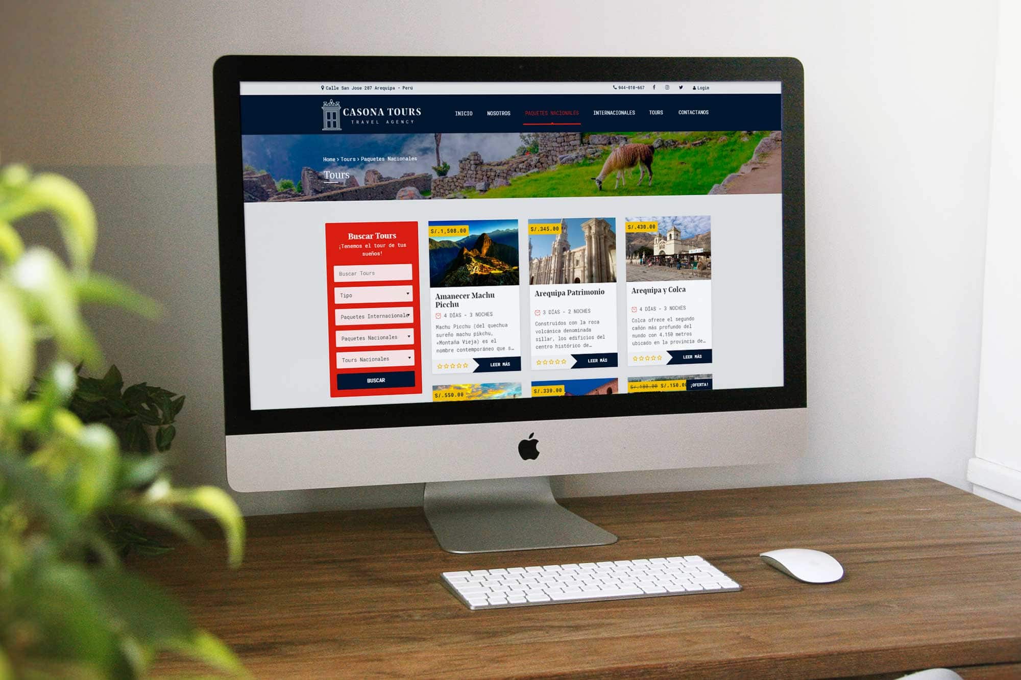 Diseño Web en Arequipa - Tienda Online