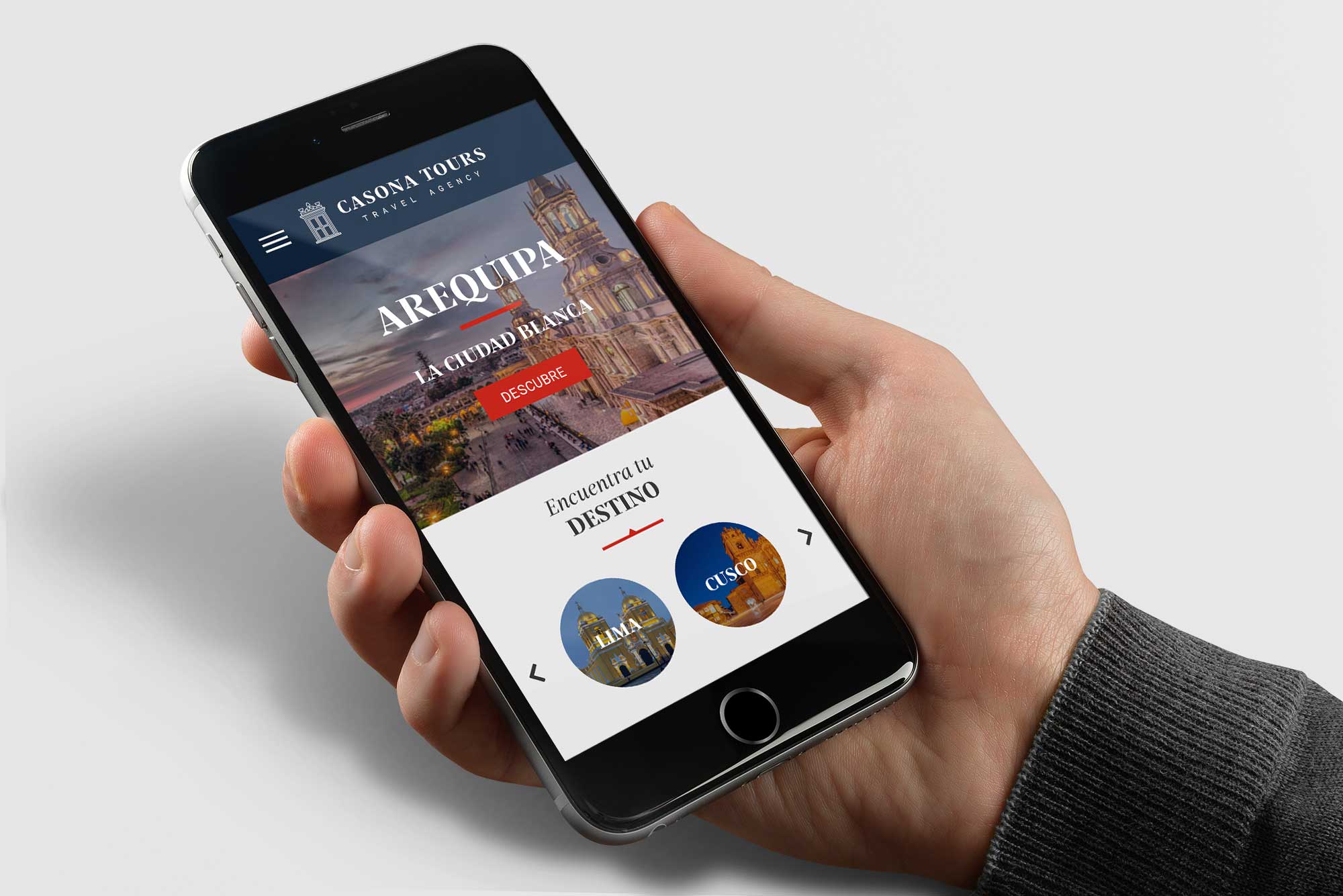 Diseño web en Arequipa para celulares